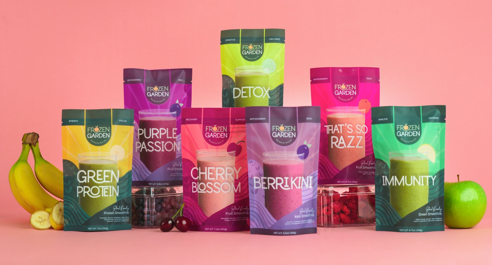 Smoothie Delivery - Frozen Smoothie Packs | Frozen Garden