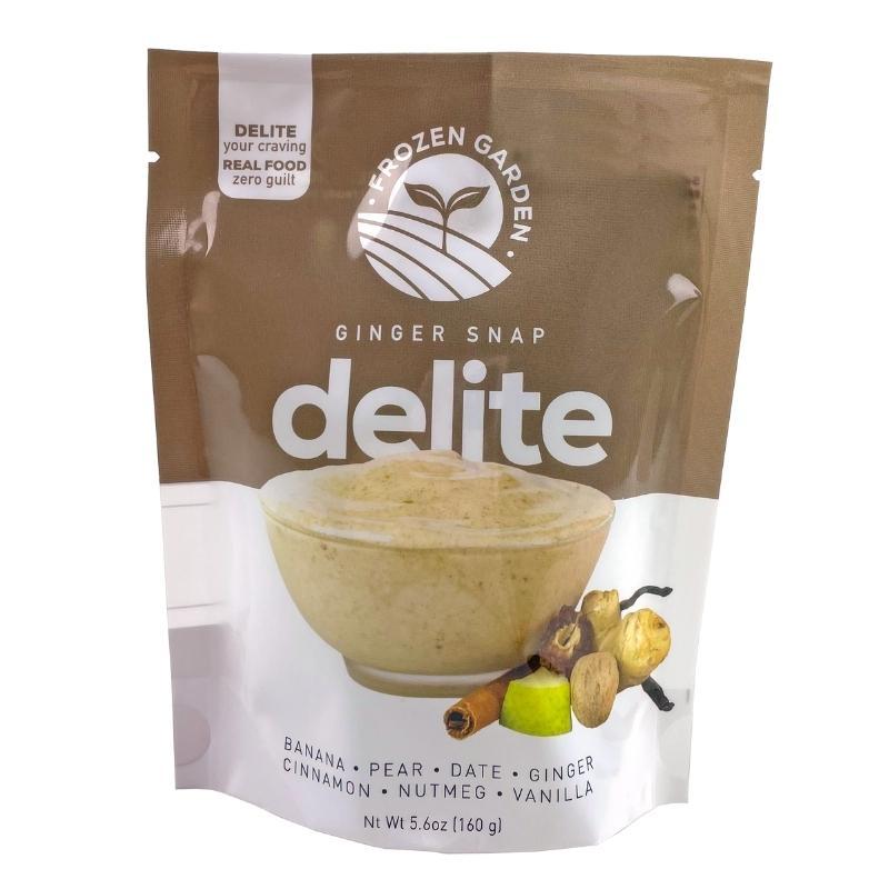 Ginger Snap Delite front of pouch