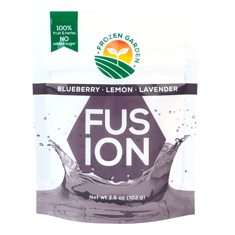 Blueberry-Lemon-Lavender Fusion - Frozen Garden - Fruit Flavored Water