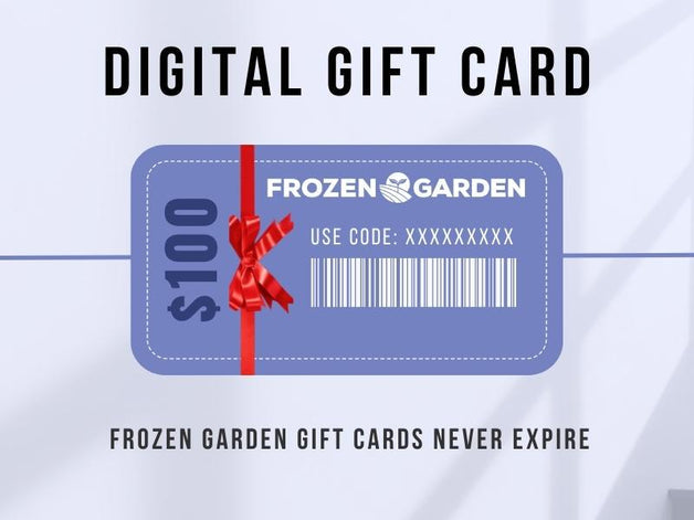 Digital Gift Card - Health and Wellness Gifts - Healthy Gift Baskets - Frozen Garden
