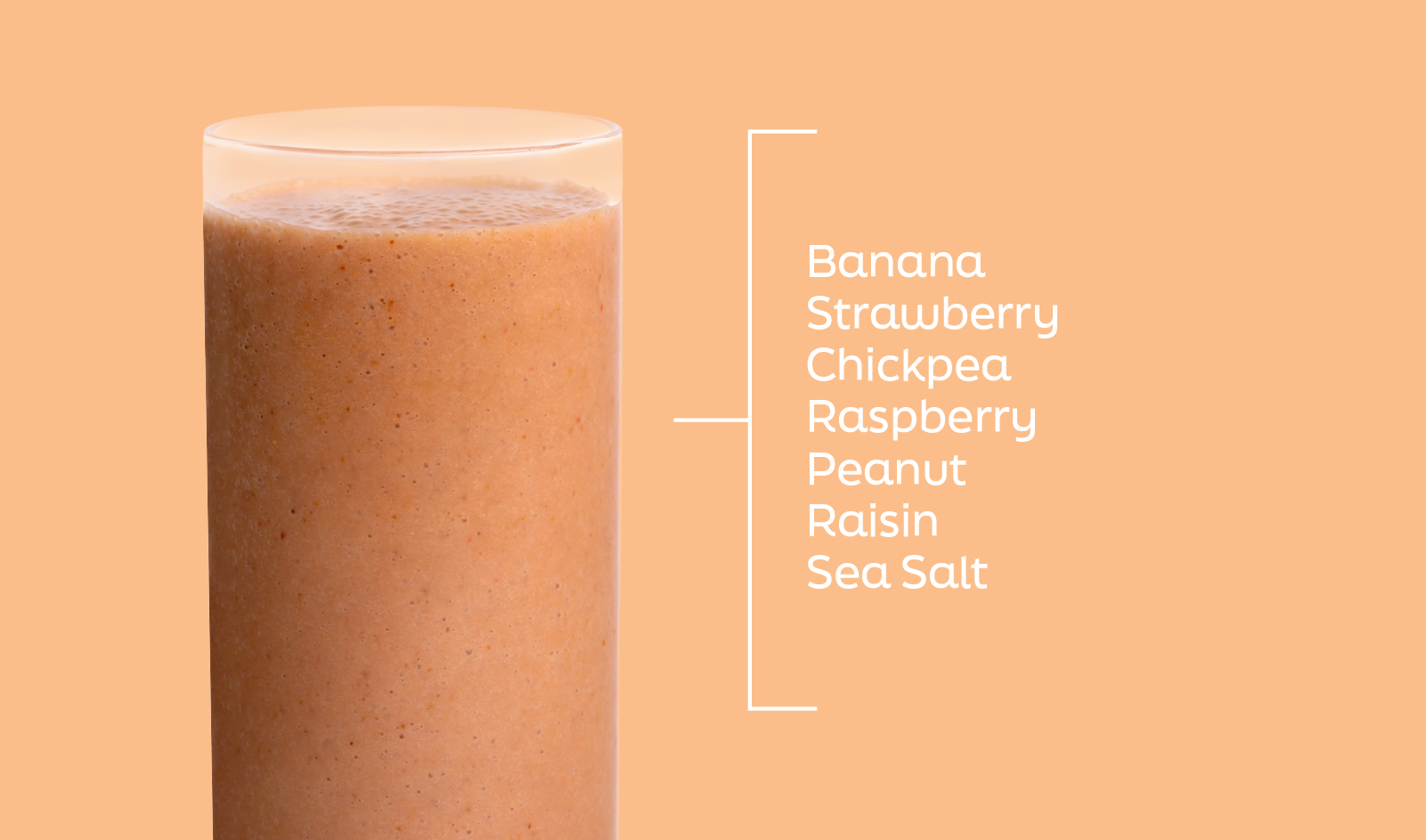 PB&J Seasonal Smoothie Ingredients - Peanut Butter and Jelly Smoothie - Frozen Garden