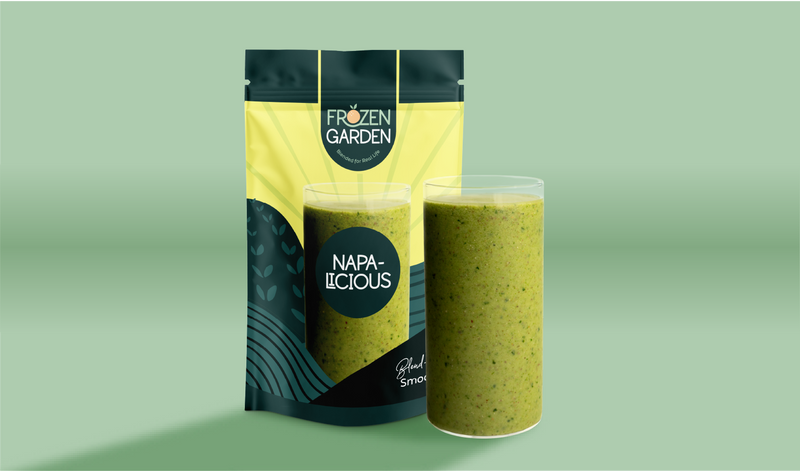 Napa-licious Green Spring Seasonal Smoothie Pack - Grape Smoothie - Frozen Garden