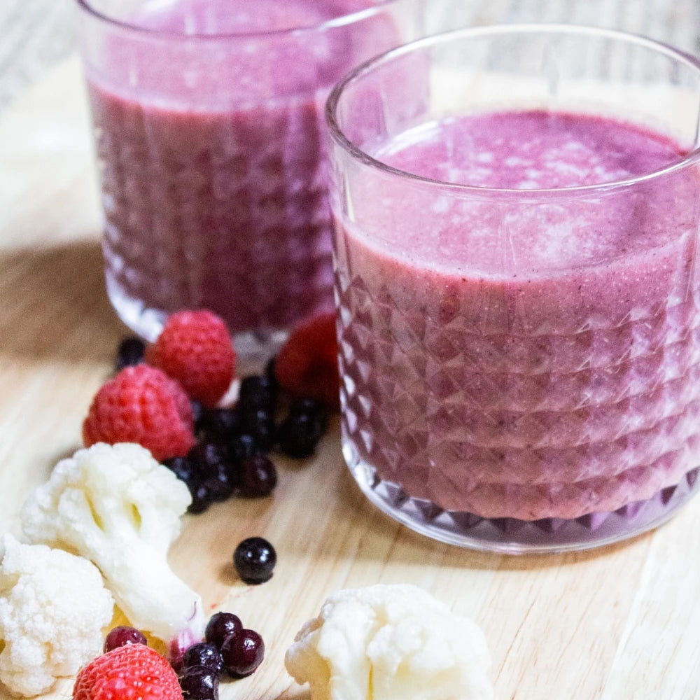 Berrikini Keto Smoothie Lifestyle - Frozen Berry Smoothie - Fruit and Veggie Smoothie - Frozen Garden