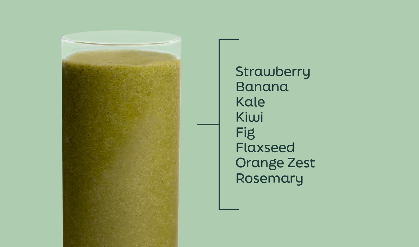 Berry-Nana-Rama Spring Seasonal Smoothie Ingredients - Strawberry Banana Smoothie - Frozen Garden