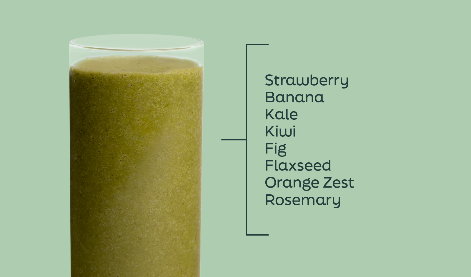 Berry-Nana-Rama Spring Seasonal Smoothie Ingredients - Strawberry Banana Smoothie - Frozen Garden