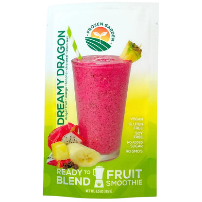 Dreamy Dragon Fruit Smoothie Pack - Dragonfruit Smoothie - Frozen Garden