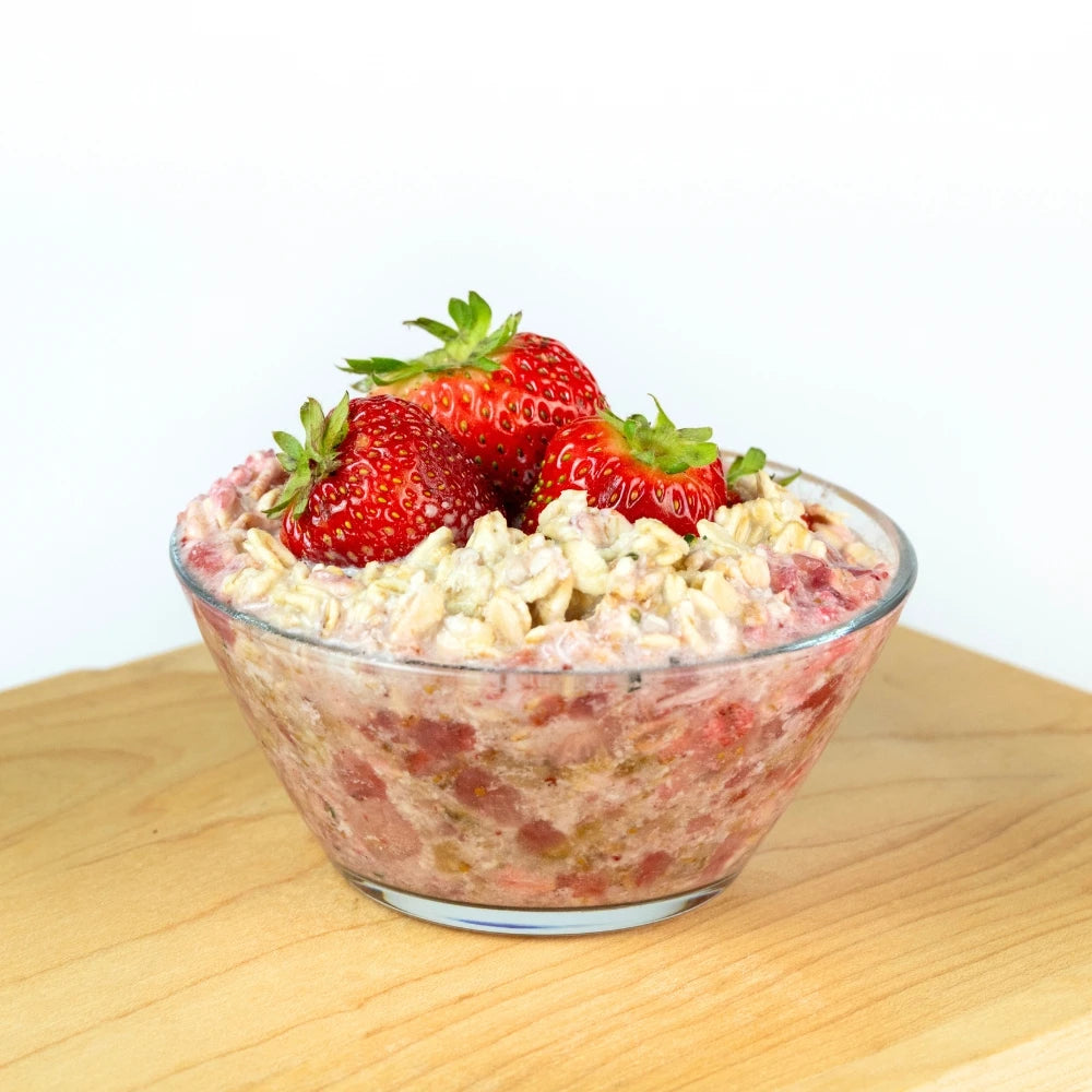 Enjoy Healthy Overnight Oats - Premade Overnight Oats Packets - Frozen Garden