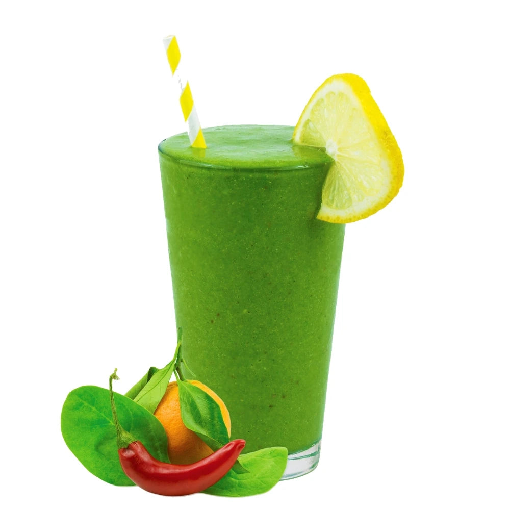 Immunity Green Smoothie Blended - Immune Boosting Smoothies - Immunity Smoothie - Frozen Garden