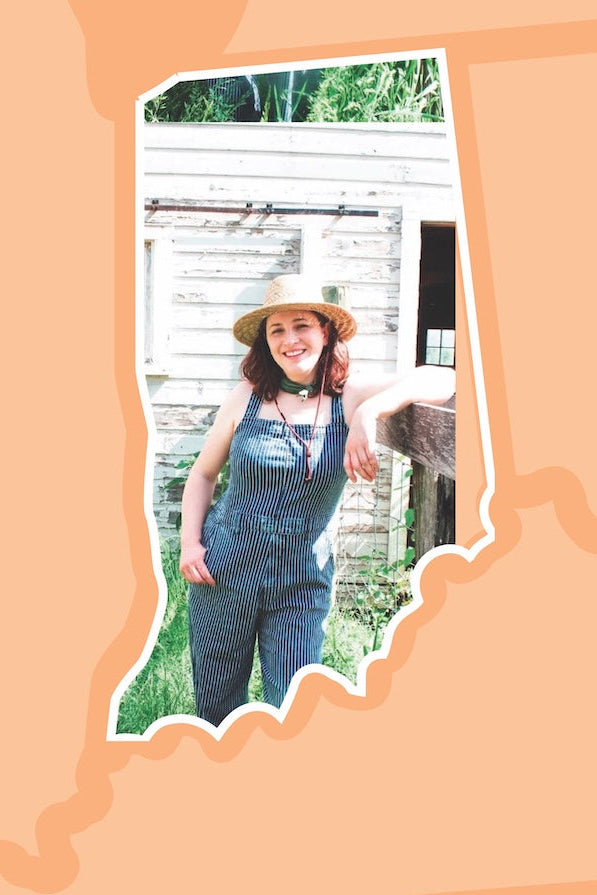 Frozen Garden founder on a local farm that grows ingredients for our smoothie packs in Indiana.