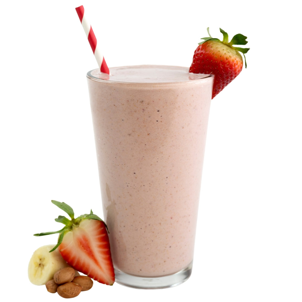 PB&J Smoothie Blended - Peanut Butter and Jelly Smoothie - Frozen Garden