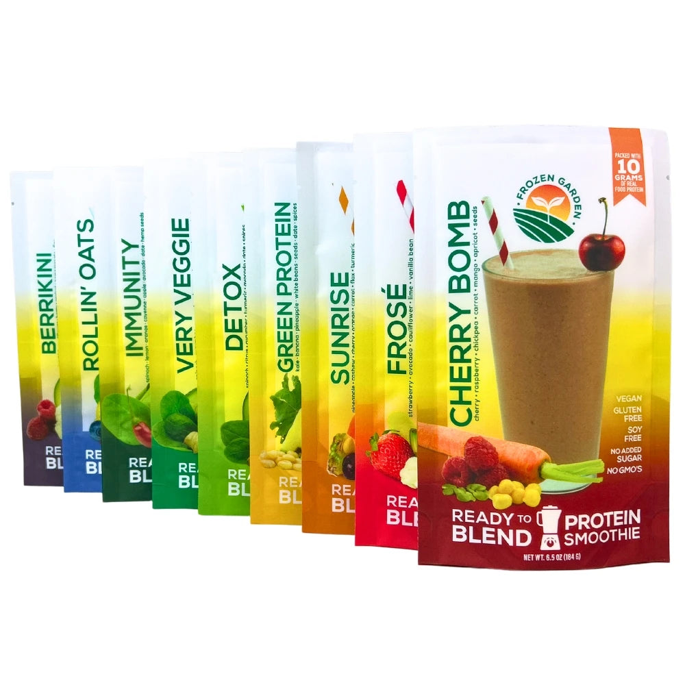 Smoothie Pro Pack - Functional Smoothies - Smoothie Delivery - Frozen Garden
