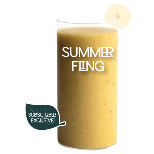 Summer Fling Fruit Smoothie Blended - Passion Fruit Smoothie - Frozen Garden