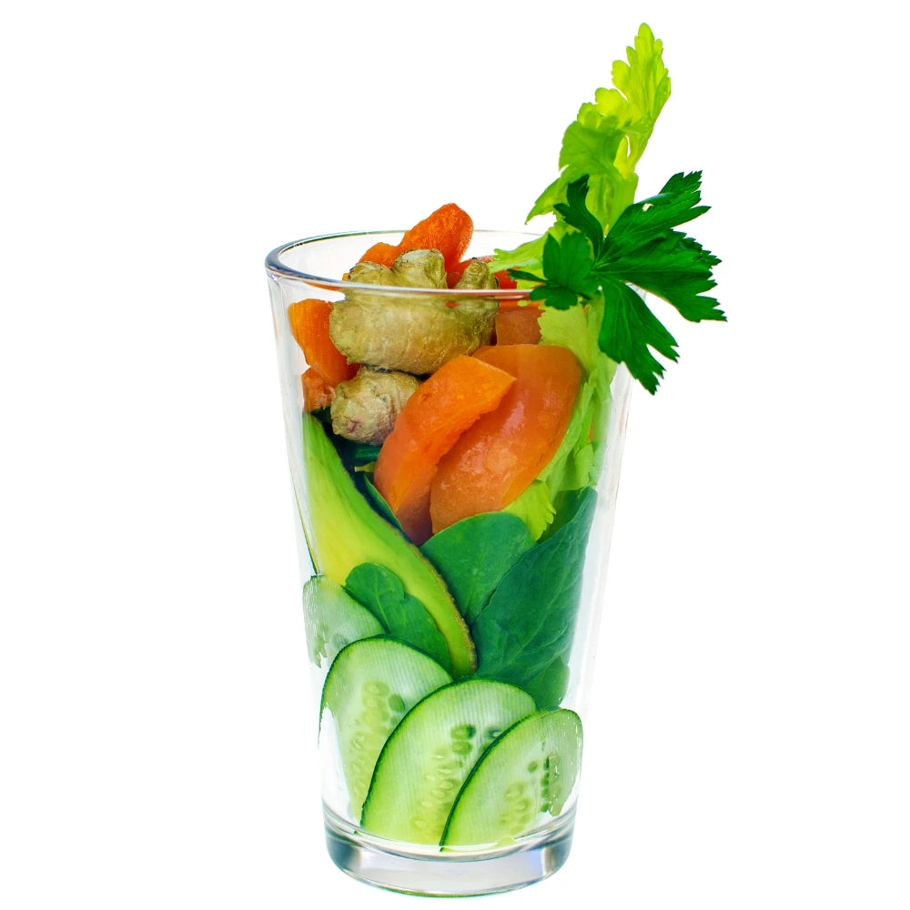 Very Veggie Keto Smoothie Ingredients - Vegetable Smoothie - Keto Green Smoothie - Frozen Garden