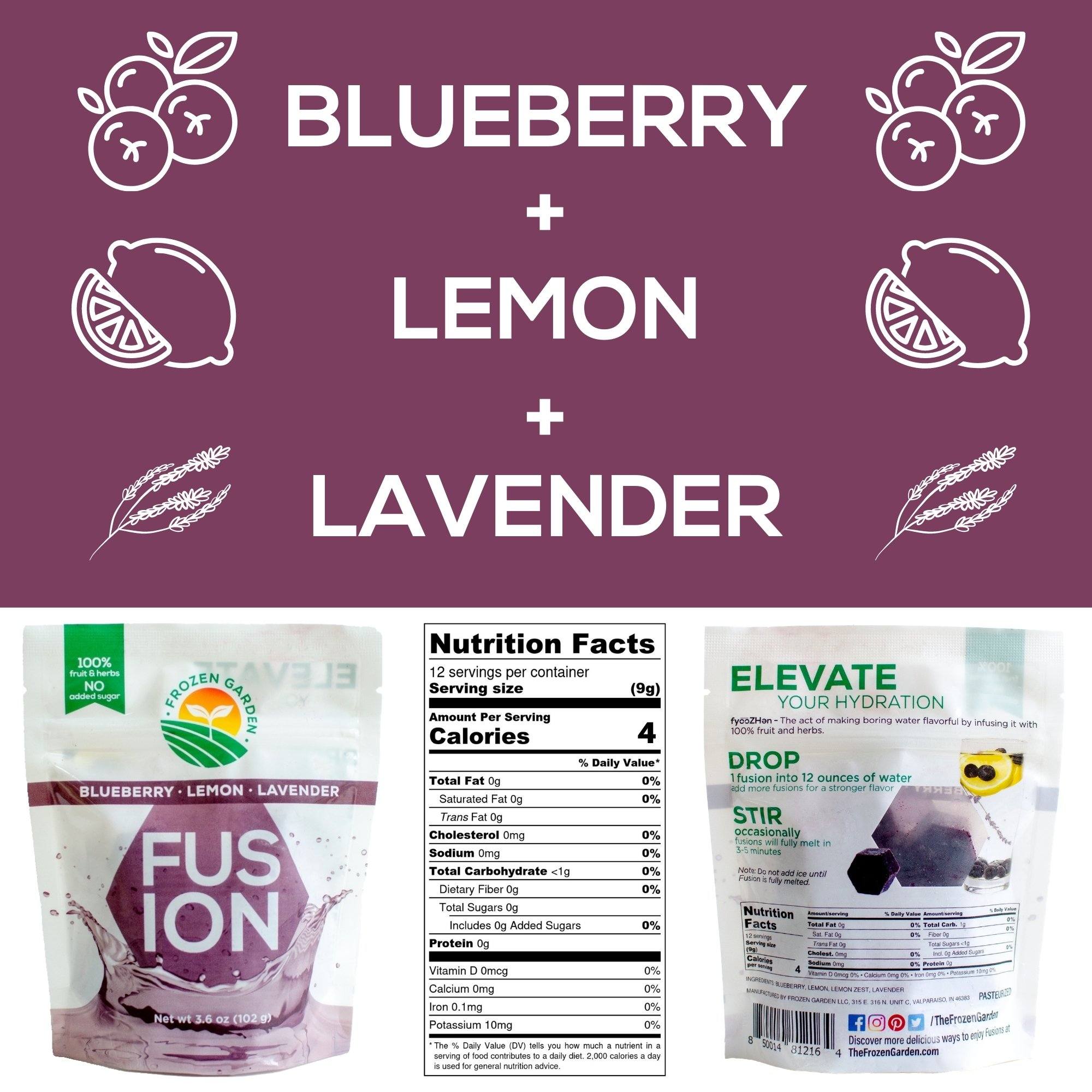 Blueberry + Lemon + Lavender