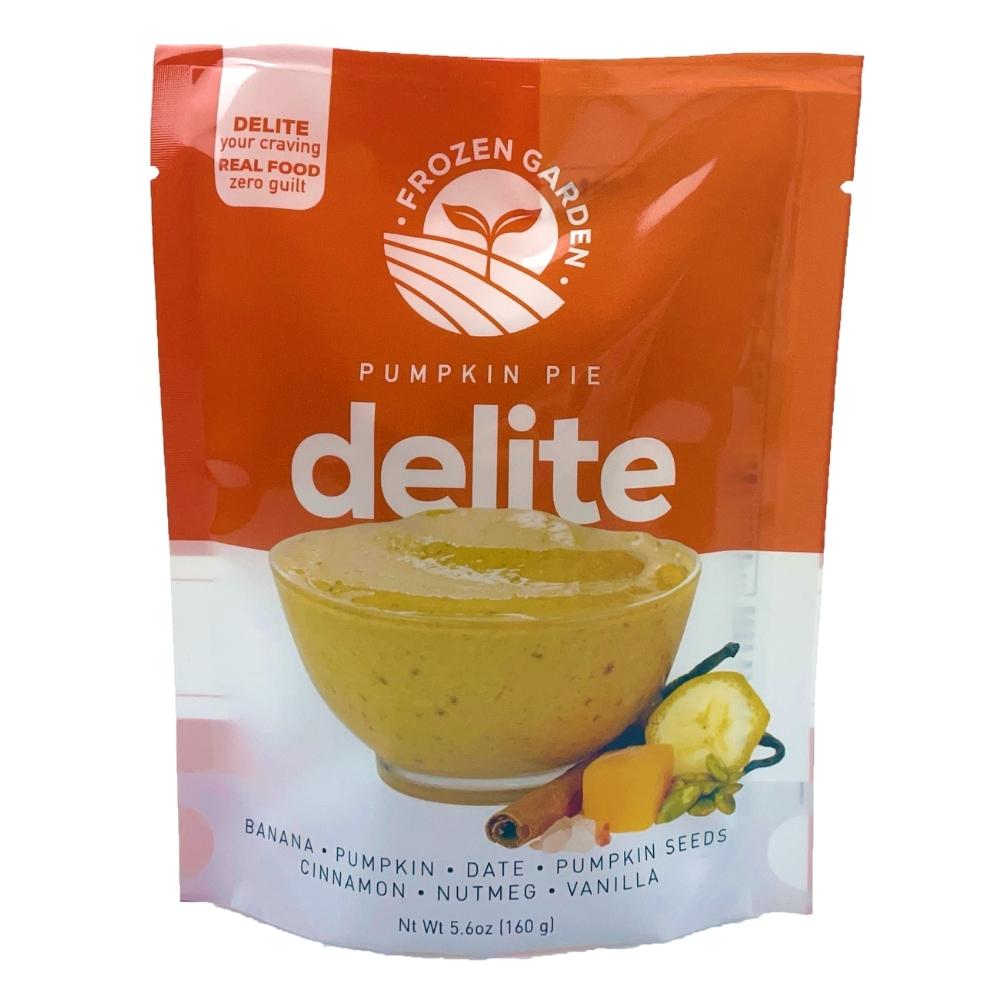 Pumpkin Pie Delite front of pouch