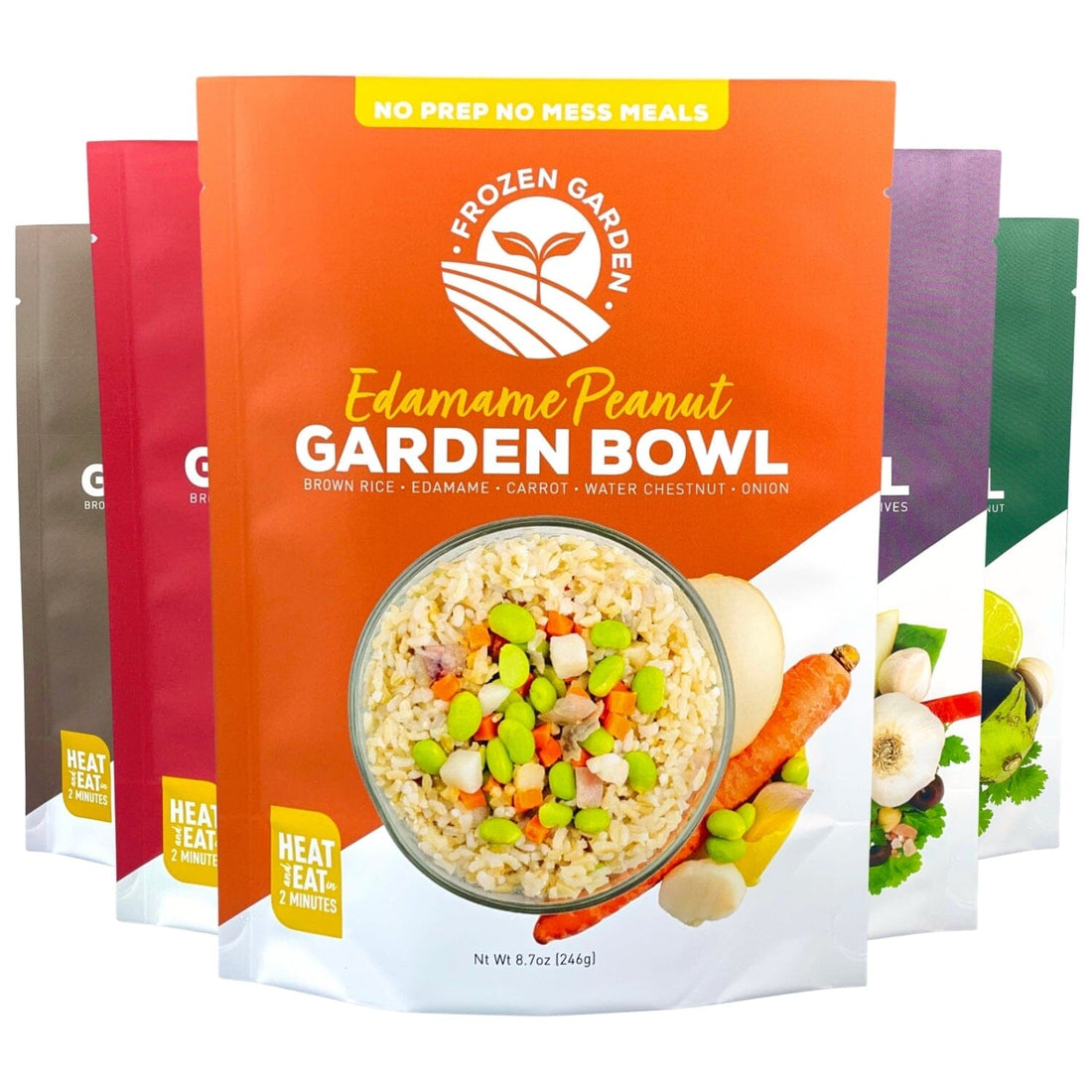 Garden Bowl Stock Up Pack - Frozen Garden - vegan rice bowl - grain bowl - vegan bowl