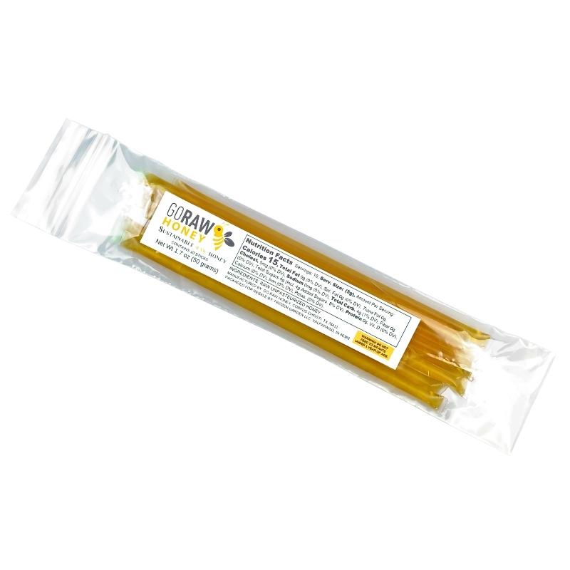 Raw Honey Sticks (10-Pack) 