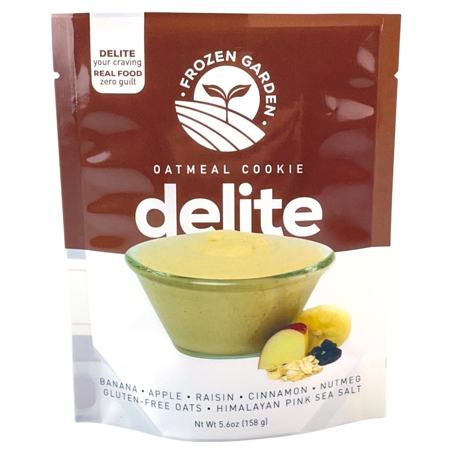 Oatmeal Cookie Delite - Frozen Garden - Guilt Free Desserts - Smoothie Ice Cream - Healthy Milkshake